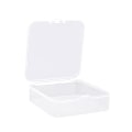 Miniatyrbillede 1 af 2: Rektangulær klar opbevaringsboks til små tilbehør Gennemsigtig 12,5x10,2x3,3 cm