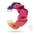 Miniatyrbillede 1 af 3: Urrem i Scrunchie stil MultiColor 20 mm MultiColor 20 mm