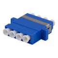 Miniatyrbild 2 av 4: Fiber coupler snap-in, 4xLC-LC, Singlemode, duplex, blue