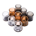 Miniatyrbild 5 av 6: Möbeltassar / skydd för möbelben 16-pack Transparent+Brun S