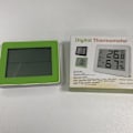 Miniatyrbild 2 av 5: Digital Inomhustermometer, Hygrometer Grön