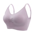 Miniatyrbillede 2 af 4: Amme-bh, 3-pak, (grøn + pink + kaffe) XL