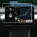 Pikkukuva 4 / 5: Tesla Model 3/Y -keskikonsolin näytönsuoja (HD Clear)