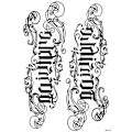 Miniatyrbild 1 av 3: Tillfällig Tatueringsärm - 5-pack Modell 4