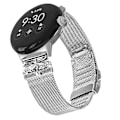 Pikkukuva 6 / 7: Ruostumattomasta teräksestä valmistettu kellonranneke Google Pixel Watch1/2:lle Musta