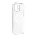 Baseus iP16 TouchButton magnetiskt telefonfodral (transparent)