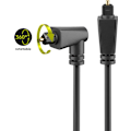 Miniatyrbild 1 av 3: Toslink-kabel vinklad och vridbar