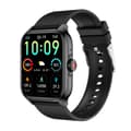 Smartwatch med puls, blodtryk, blodoxygenering og skridttæller Black Black