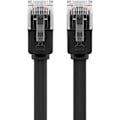 Miniatyrbild 5 av 11: CAT 6 platt patchkabel, U/UTP, svart