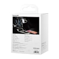 Miniatyrbild 9 av 11: Billaddare Baseus Njutning med kabel USB-C + Lightning 3A, 30W (svart)