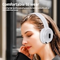 Pikkukuva 4 / 5: INF Langattomat stereokuulokkeet, joissa Bluetooth 5.3 ja erittäin pitkä akunkesto Valkoinen