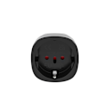 Miniatyrbillede 1 af 3: EU til Universal Rejseadapter, Kompakt Design Sort