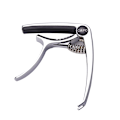 Miniatyrbillede 1 af 5: Zink Legering Guitar Capo - Sølvfarve med Gaveæske