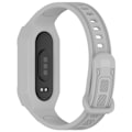 Miniatyrbild 2 av 4: Universellt silikonarmband för Xiaomi Mi Band 9, 8, 7, 6, 5 Grå