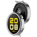 Miniatyrbild 4 av 6: Huawei Watch GT5/GT4 41MM skyddsfodral med strassdetaljer Silver