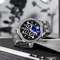 Miniatyrbild 3 av 4: Klockarmband i rostfritt stål för Samsung Watch 5 Pro Grå