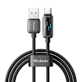 Pikkukuva 2 / 5: Mcdodo CA-2350 USB-A–USB-C-kaapeli, 6A, LED-näyttö, 1,2 m