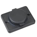 Miniatyrbillede 4 af 4: Firkantet Flad Flip Cover Blå Lys QCPD Biloplader