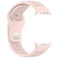Pikkukuva 1 / 5: Tyylikäs silikoniranneke Galaxy Watch8 & Watch Ultra2 -kelloille Vaaleanpunainen