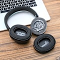 Miniatyrbillede 7 af 7: Premium Sort Læder & Mesh Ørepuder til JBL LIVE500BTNC