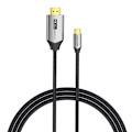 Pikkukuva 2 / 5: USB-C tai HDMI 2.0 -kaapeli Vention CRBBH 2m, 4K 60Hz (musta)
