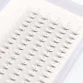 Miniatyrbillede 2 af 5: Vippeklaser eyelash extension 6D-D 100-dele Sort 13 mm