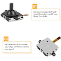 Miniatyrbild 4 av 8: INF Reparationsverktyg för Oculus Quest 2 14-delar