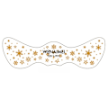 Miniatyrbillede 1 af 4: Gold Freckle Midlertidige Tatoveringer (5 Ark) model 1