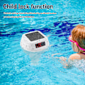 Miniatyrbillede 6 af 11: Flydende pooltermometer med LED-display, TS-PL01