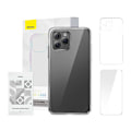 Miniatyrbillede 2 af 10: Cover Baseus Crystal Series til iPhone 11 pro max (klar) + hærdet glas + rengøringssæt