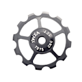Miniatyrbillede 1 af 3: 12T CNC Aluminiumlegering Keramisk Leje Jockey Hjul
