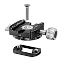 Miniatyrbillede 7 af 11: Quick Release Plate Stativbase tilbehør til panoramaklemme DSLR kamera montering