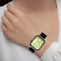 Miniatyrbillede 6 af 9: Elastisk nylonurrem til Huawei Watch Fit 3 Sort