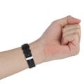 Miniatyrbillede 9 af 11: Stilfuld silikonerem til OPPO Watch X2 Mini (18mm) Sort