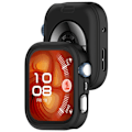 Miniatyrbillede 3 af 6: Silikoneetui til Huawei Watch Fit 4 Pro Sort
