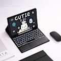 Miniatyrbild 5 av 5: Bluetooth-Tangentbord och Mus för Samsung Galaxy Tab Samsung Galaxy Tab S6 lite 10,4 tum