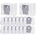 Miniatyrbild 1 av 5: INF Roborock Dammsugarpåsar  för Roborock S8, S8+, S8 Pro Ultra, S7 MaxV Ultra, S7 Pro Ultra, Q7+, Q7 Max+14-pack