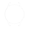 Pikkukuva 3 / 3: PC-kotelo Samsung Galaxy Watch FE:lle 40mm Läpinäkyvä