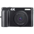 Miniatyrbillede 2 af 7: INF Digitalkamera med 24 MP, HD 1080p og 16x Zoom Sort