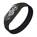 Miniatyrbillede 3 af 4: Sportsarmbåndsrem til Xiaomi Mi Band Sort M