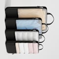 Miniatyrbild 4 av 4: Smarta Packkuber Set - 4 Resetillbehör för Optimal Klädförvaring Svart