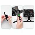 Miniatyrbillede 4 af 6: Foldbart stativ Drone Height Extender Landingsstel til DJI Avata Sort