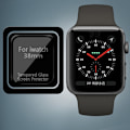 Pikkukuva 3 / 4: iWatch näytönsuoja, 2 pakkausta karkaistua lasia asennussarjalla 38 mm