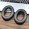 Miniatyrbillede 3 af 4: Sort ørepuder til Sennheiser HD620S HD400Pro HD560S - 2 pak