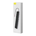 Pikkukuva 9 / 11: Hub 12w1 Baseus EliteJoy Gen2 -sarjan USB-C do 2xHDMI+ 3xUSB 3.0+ PD+ DP+ SD/TF+ RJ45+Type-C+ 3,5 mm (tummanharmaa)