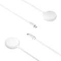 Miniatyrbillede 6 af 10: Google Pixel Watch-oplader, magnetisk opladningskabel til Pixel Watch 1. generation Hvid