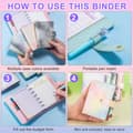 Miniatyrbillede 8 af 9: A7 Pocket Puzzle Binder - Budgeting Notebook Kit MultiColor MultiColor