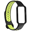 Pikkukuva 1 / 3: Tyylikäs ranneke Redmi Band 2:lle Musta + Vihreä