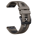 Pikkukuva 3 / 5: Tyylikäs pikakiinnityshihna Garmin Fenix 7X Pro -kelloon Ruskea