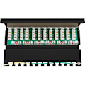Miniatyrbild 4 av 4: CAT 6 mini-/skrivbordskopplingspanel, 12 portar (1 HE)